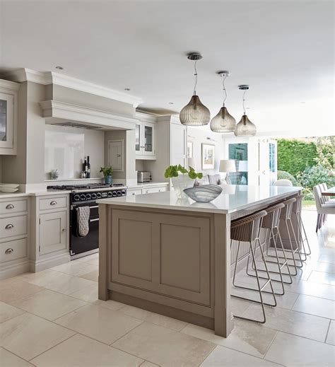 Tom Howley Kitchens on Instagram: “The huge island painted in our