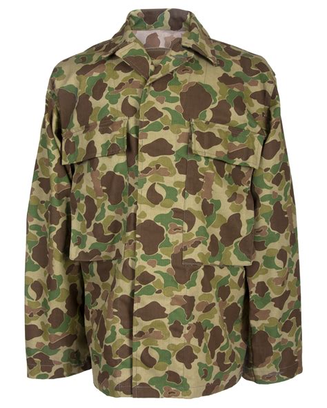 Us Army Wwii Camouflage Hbt Jacket