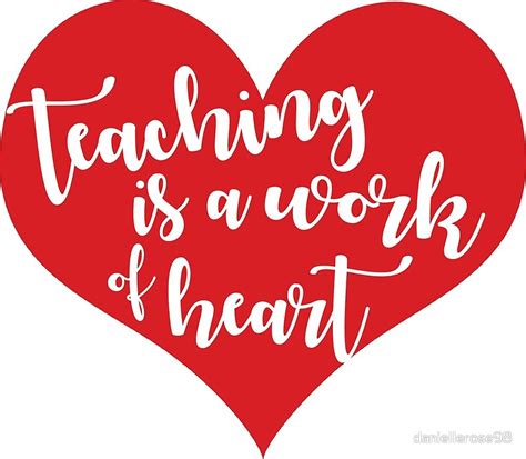 Teaching Is A Work Of Heart Clipart 10 Free Cliparts Download Images