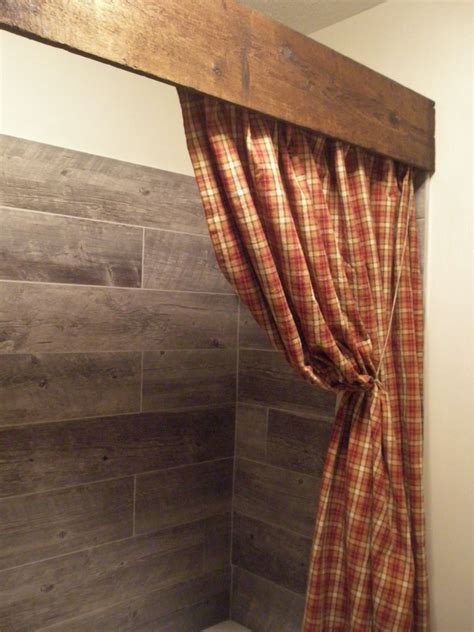Love This Look PrimitiveBathrooms Fancy Shower Curtains Shabby Chic Bathroom Primitive