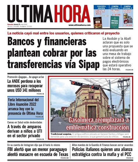 NPY Oficial On Twitter Compartimos La Portada De UltimaHoracom De