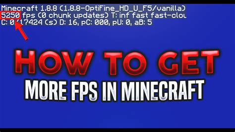 How To Get More Fps In Minecrat Pvp Best Minecraft Settings 17181