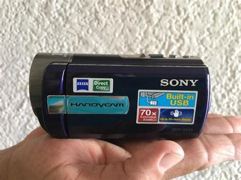 Cámara De Vídeo Filmadora Handycam Sony Modelo Dcr Sx45 En Maracaibo Clasf Imagen Y Sonido
