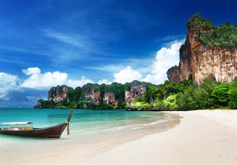 Railay Bay Travel Attractions Destinations Thailand South East Asia