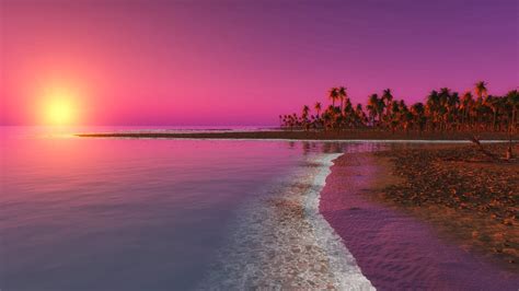 Hd Sunset Wallpapers Beach Natural Hd Sunset Wallpapers