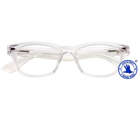 Woody Clear Reading Glasses Tiger Specs