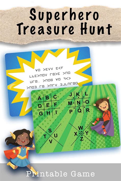 Superhero Treasure Hunt Clues Birthday Scavenger Hunt Clues Etsy Uk