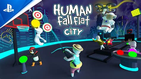 Human Fall Flat New Level City Out Now Ps Youtube