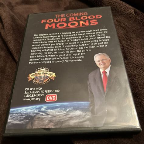 Pastor John Hagee Blood Moons 2022