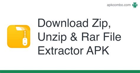Zip Unzip And Rar File Extractor Apk Android App Free Download