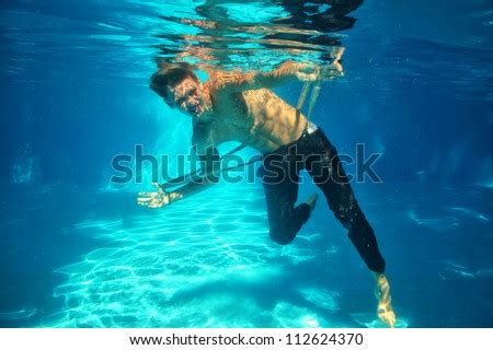 Sexy Guy Underwater Stock Photo Edit Now Shutterstock