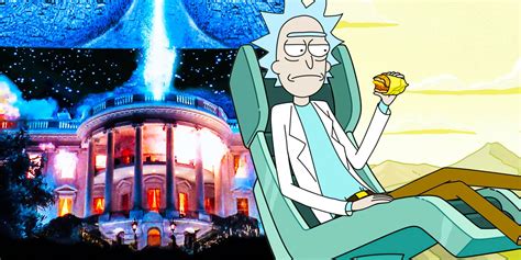 Rick And Morty Season 5 Sneakily Mocked Independence Day Twice Whole