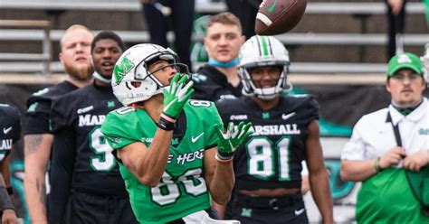 Marshall Football Wide Receiver Shadeed Ahmed Hit His Stride For Herd