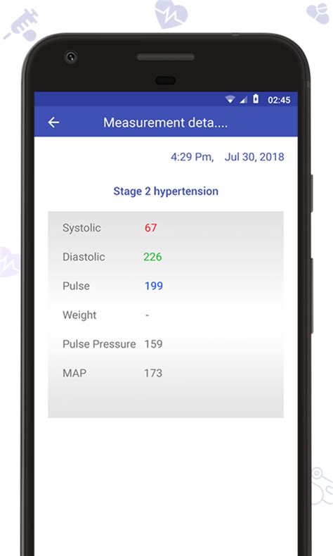 Blood Pressure Chart Log Apk Para Android Download