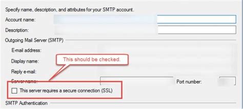 Sql Server Database Mail Error The Smtp Server Requires A Secure Connection Or The Client Was
