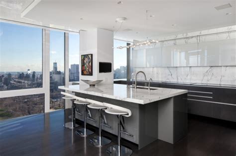 Stefania was able to make sure we have maximum seating in our hearth room and kitchen area since we have many. Upper West Side Penthouse: An Urban Modern Home in New ...