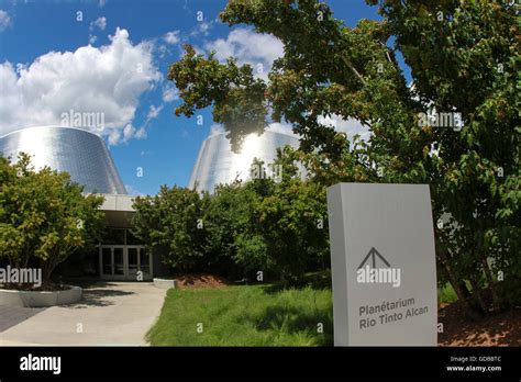 The Rio Tinto Alcan Planetarium In Montreal Que July 3 2016 The