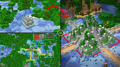 Minecraft Jungle Temple Houses And Biome Building Ideas In 2023