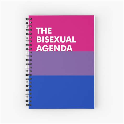 Bi Agenda Spiral Notebook For Sale By Aramisart Redbubble