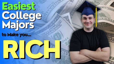 Easiest College Degrees To Make You Rich Best Paying Majors Youtube
