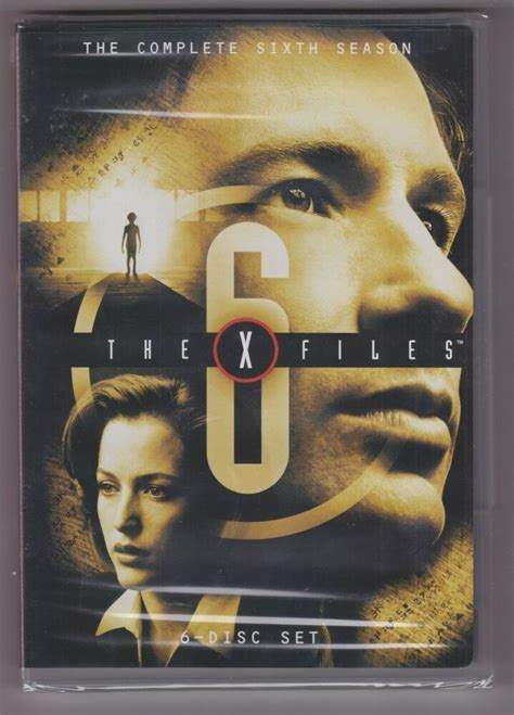 The X Files The Complete Sixth Season Dvd 2002 6 Disc Set For