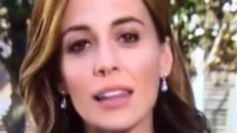 Hallie Jackson Reporters Nose Drips Snot On Live Tv Video