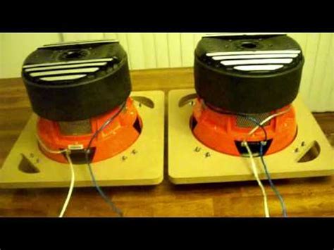 Four subs in series/parallel wiring. How to wire subwoofers series, parallell, and series parallel wiring - YouTube