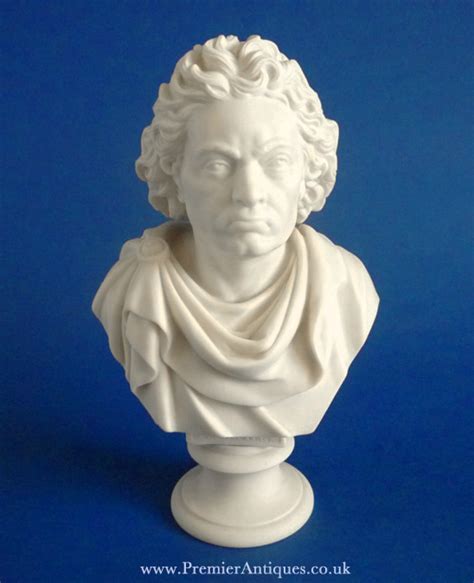 Premier Antiques Copeland Parian Ware Bust Of Beethoven