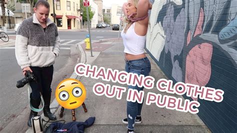 CHANGING CLOTHES IN PUBLIC FOR A PHOTOSHOOT Britt Ever After YouTube