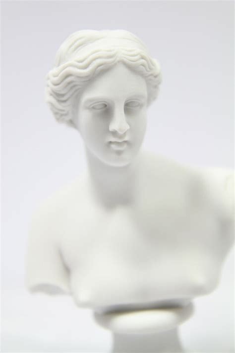 Bust Of Venus De Milo Goddess Nude Naked Italian Statue Sculpture Made