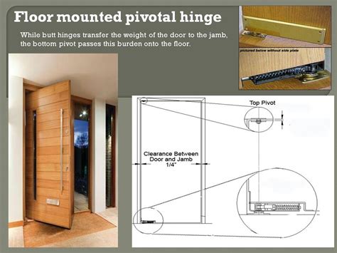 Floor Mount Pivot Hinge Pivot Doors Detail Pivot Doors Steel Door
