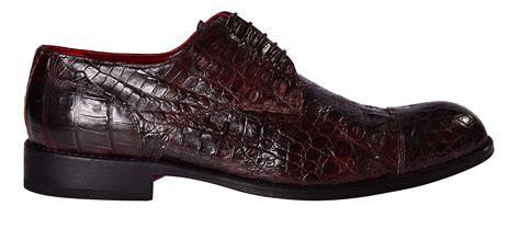 Handmade Derby Alligator Shoes Dorin Musat Mens Luxury Shoes
