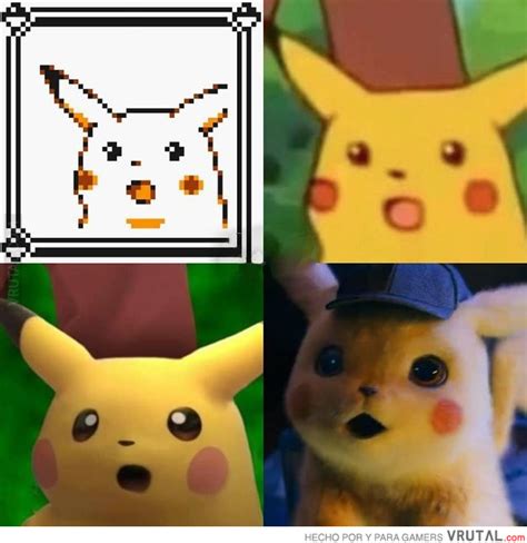 Vrutal Evolución De Pikachu A Lo Largo De Los Años