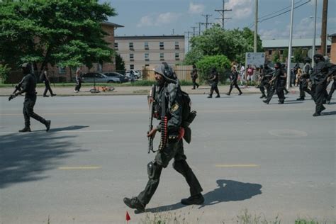 Photos On The Ground With The Militia Groups Who Marched In Louisville
