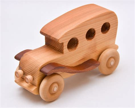 Gangster G0017 Handmade Wooden Toy Vehicle Car By Springer Wood Works