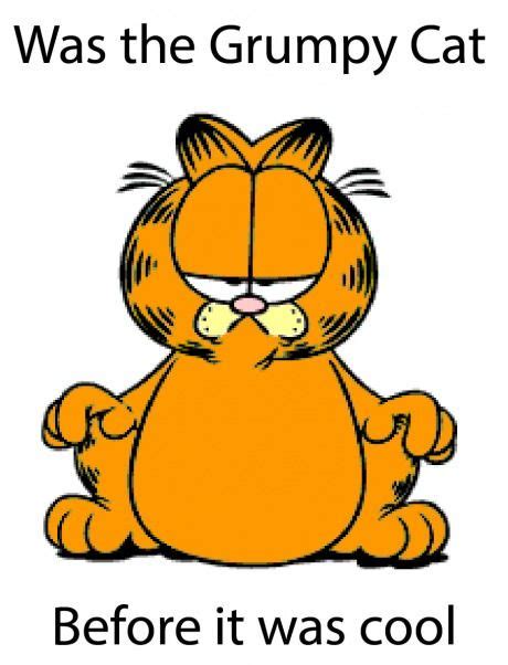 The Original Grumpy Cat Garfield Quotes Garfield Comics Garfield And