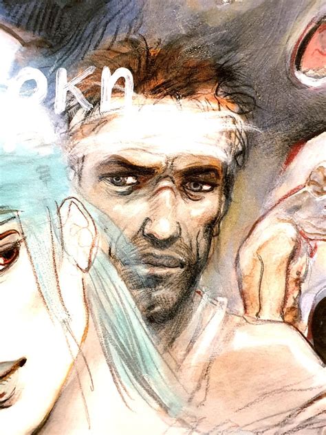 See available works on paper, paintings. Enki Bilal - Enki Bilal - Circe - Original Lithograph For Sale at 1stdibs