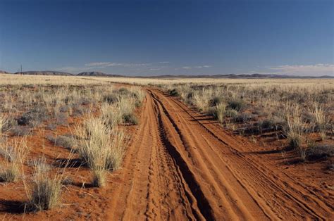 Off The Beaten Track Northern Cape Road Through Desert On Flickr