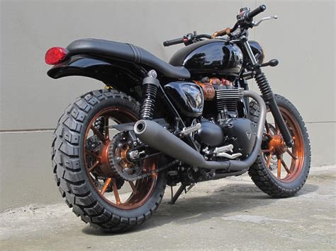 Custom Copper Triumph Street Twin 900 Triumph Street Twin Triumph