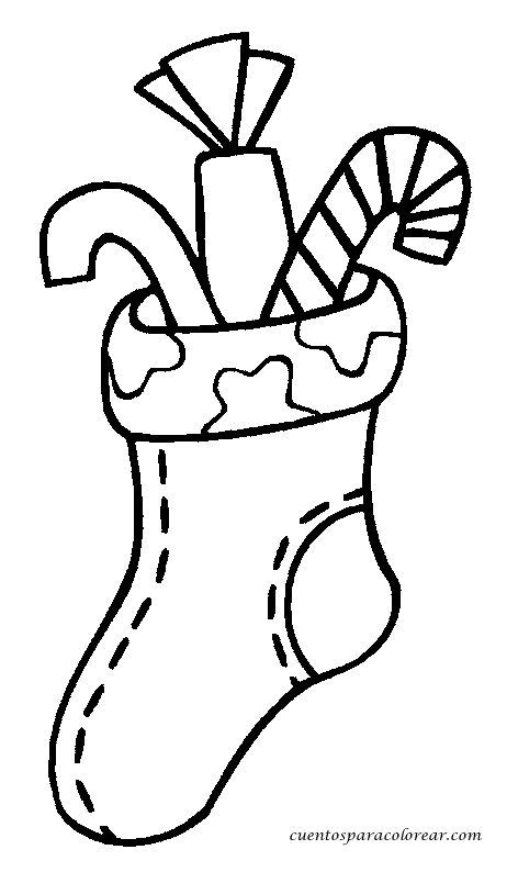 Bota navideña | Christmas coloring pages, Christmas coloring books