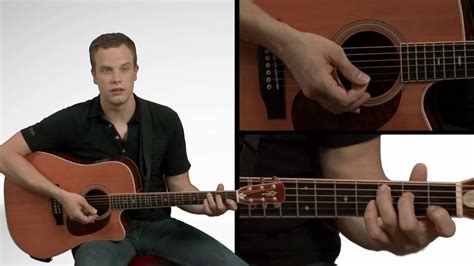 How To Play An Acoustic Guitar Guitar Lessons Youtube