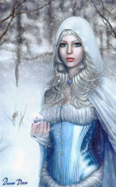 Lady Winter Final Version By Dark On Deviantart