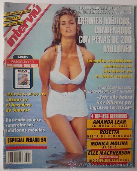 Interviu 955 Año 1994 Elle Macpherson Amanda Vendido