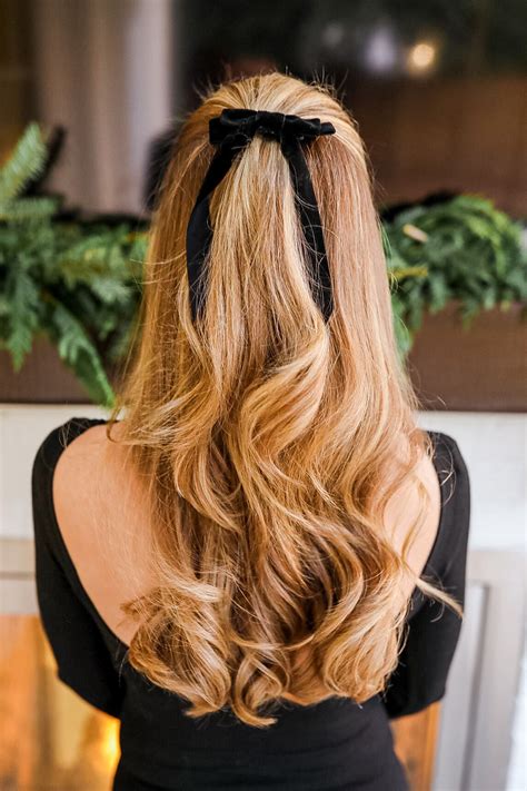 5 Easy Holiday Hairstyles Tutorials Natalie Yerger Hairstyle