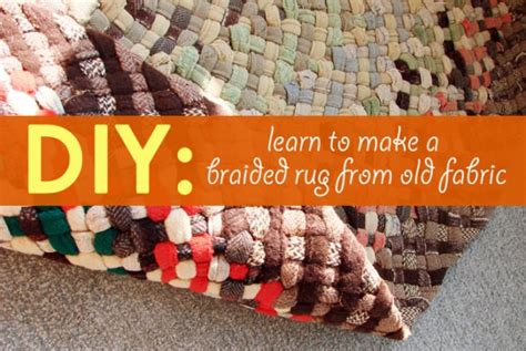 Diy Learn How To Make A Beautiful Braided Rug From Old Fabric