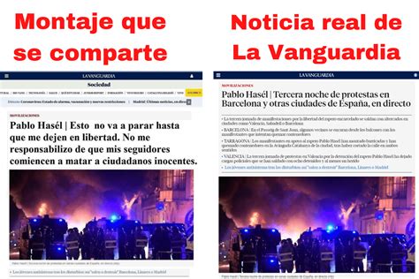 No La Vanguardia No Ha Publicado Una Declaración De Pablo Hasél
