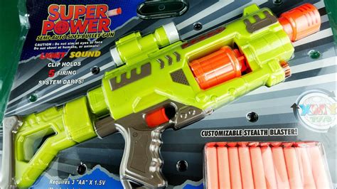 Automatic Fake Nerf Gun Unboxing Soft Bullet Colorful Toy Gun YouTube