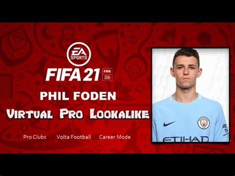 Get them to upgrade your team in a cheap way. FIFA 21 - How to Create Phil Foden - Pro Clubs - YouTube