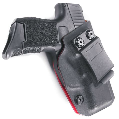 For Sig P365 Iwb Red Black Kydex Concealed Carry Retention Holster