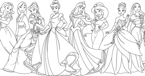 300+ disney princess coloring pages for hours of fun! Disney Princess Coloring Pages | Minister Coloring